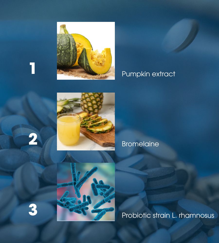 Ingredienti del nutraceutico sviluppato da Biofarma Group in grado di contrastare la prostatite batterica