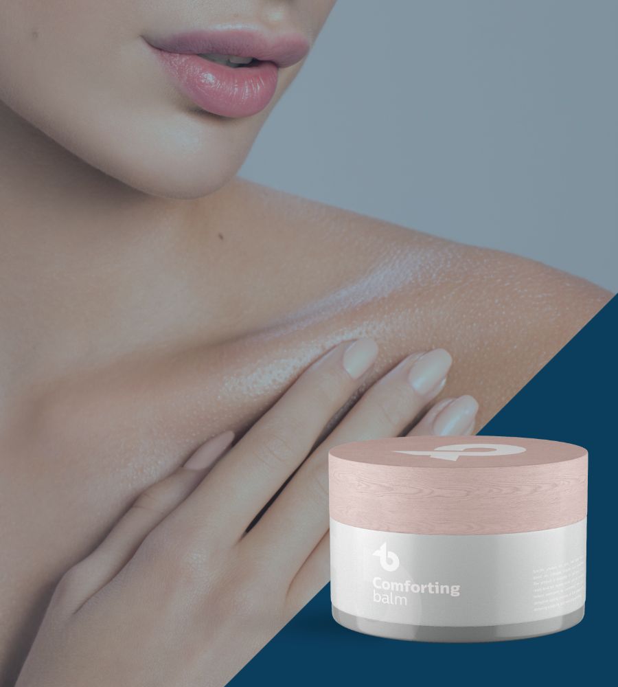 Comforting balm, a sustainable cosmetic product by Biofarma Group