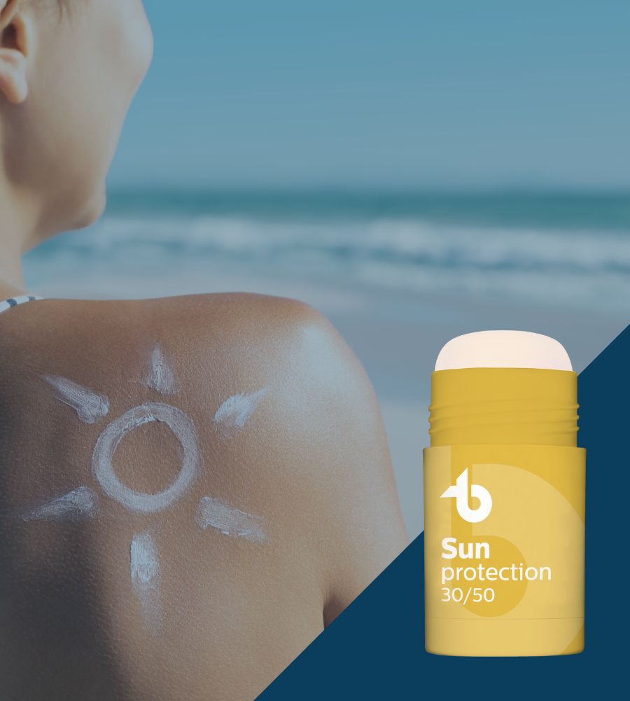 Stick Sun protection, a sustainable cosmetic product by Biofarma Group
